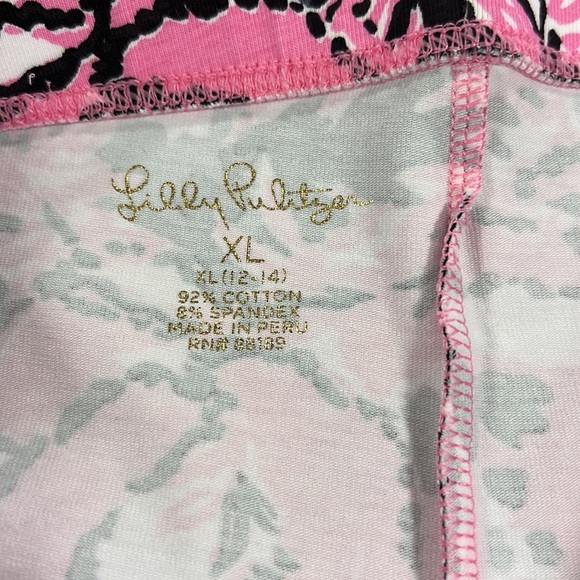 Lilly Pulitzer Girl's Leggings  Hangin With My Boo Size 12-14 XL - Picture 6 of 7